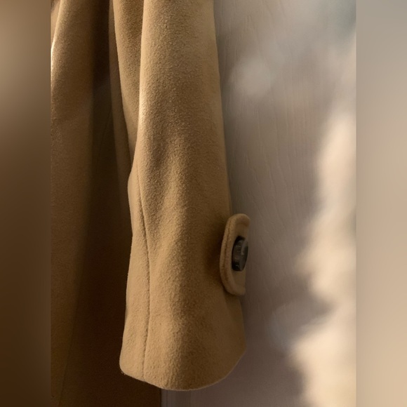 Cashmere wool luxurious coat fur/hair Marvin Richard beige/camel color - Picture 10 of 10